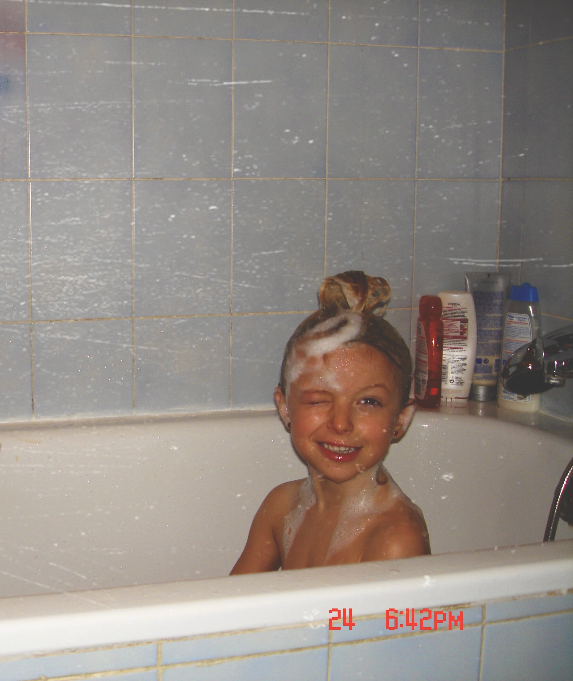 Portrait de Laurine enfant